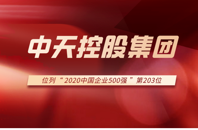 快盈lll集团列2020中国企业500强第203位！